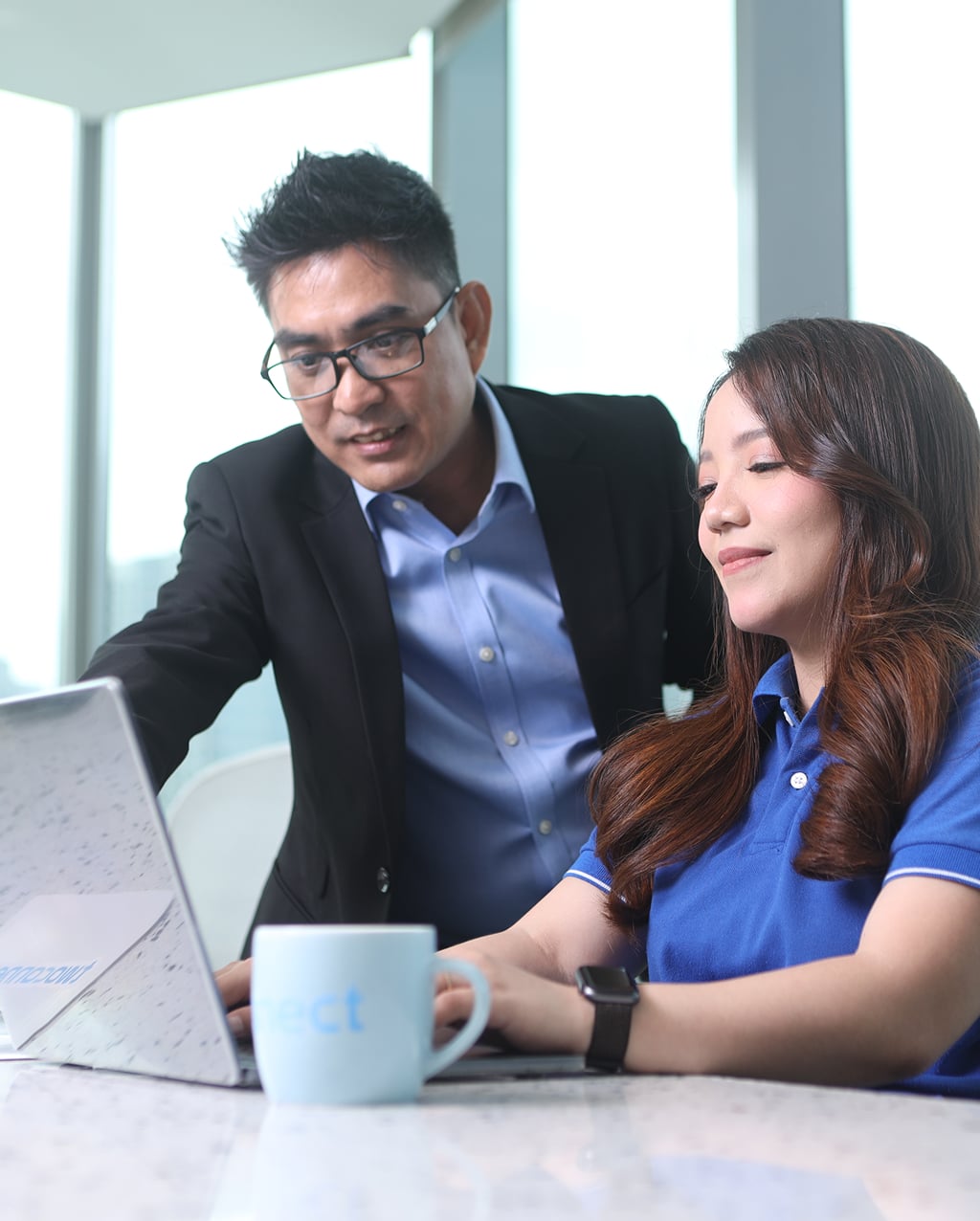 Professional portrait of a Twoconnect offshore team member at the Philippines office