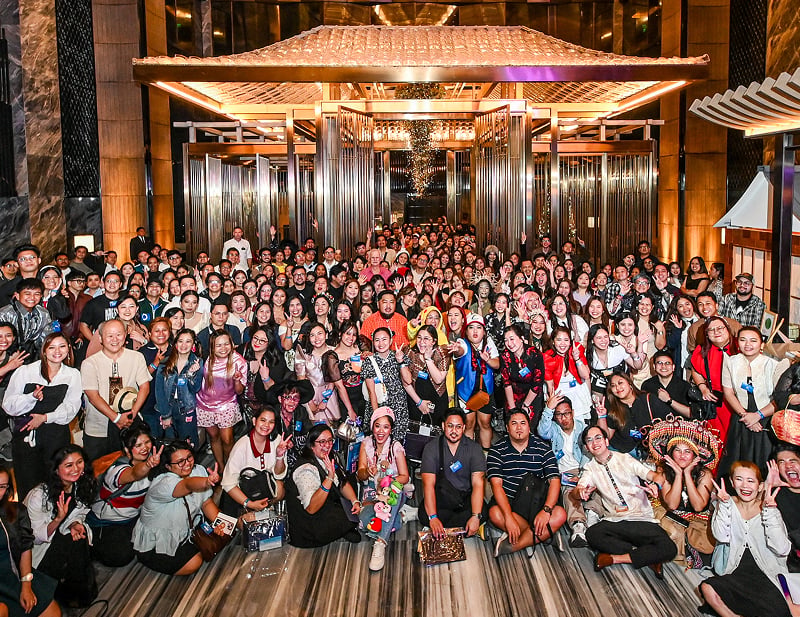 yep 1 Twoconnect offshore employees celebrating at a company event