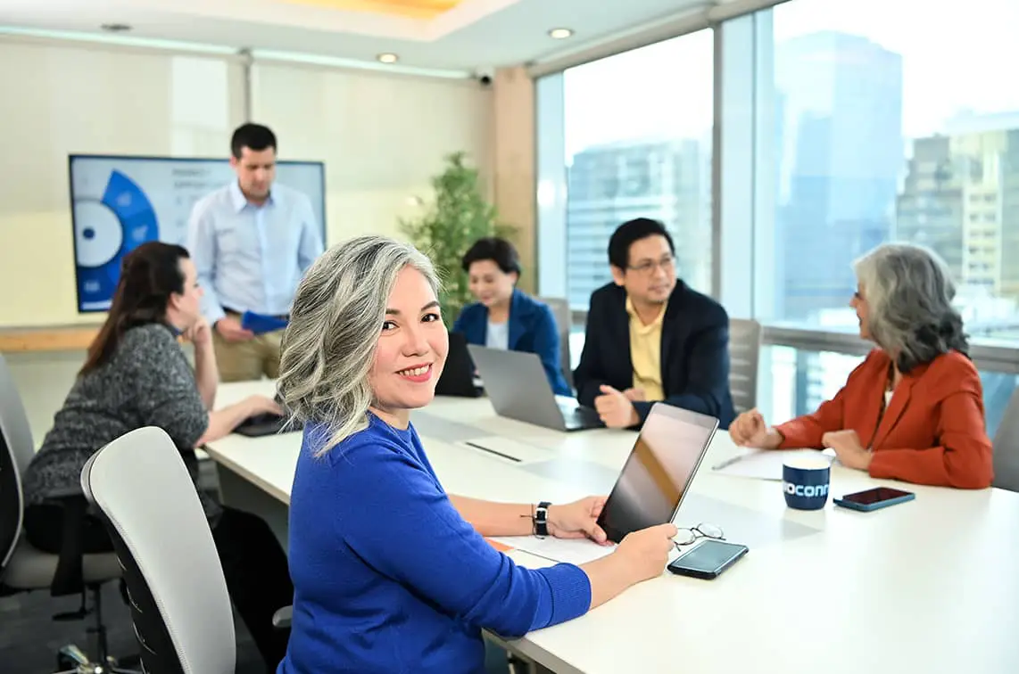Twoconnect offshore team member in a professional Philippines workspace