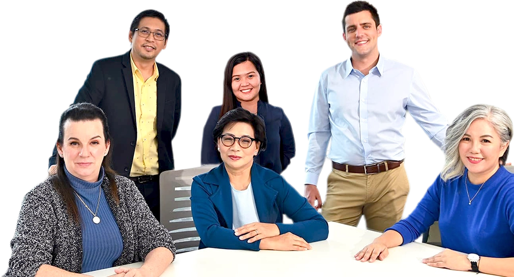 Twoconnect offshore employee working at their desk in the Philippines